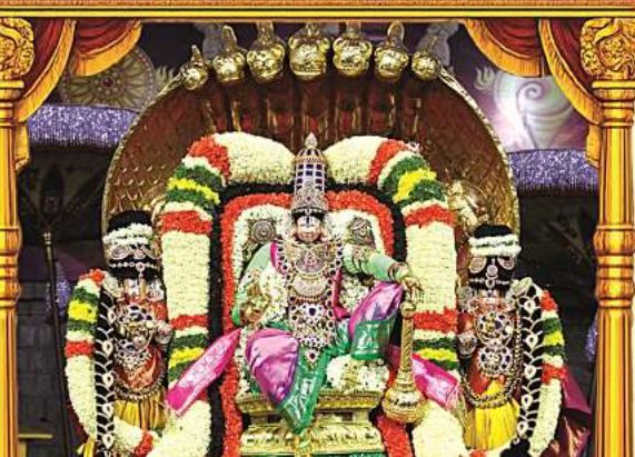 Pedda Sesha Vahanam · Srivari Navarathri Brahmotsavam 2026 (Oct 12)