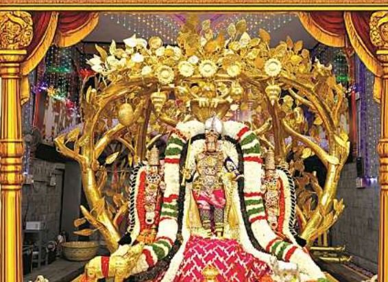 Sarva Bhoopala Vahanam · Srivari Salakatla Brahmotsavam 2026 (Sep 18)