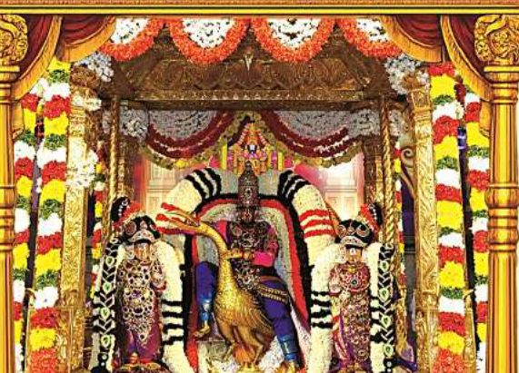 Sarva Bhoopala Vahanam · Srivari Salakatla Brahmotsavam 2026 (Sep 18)