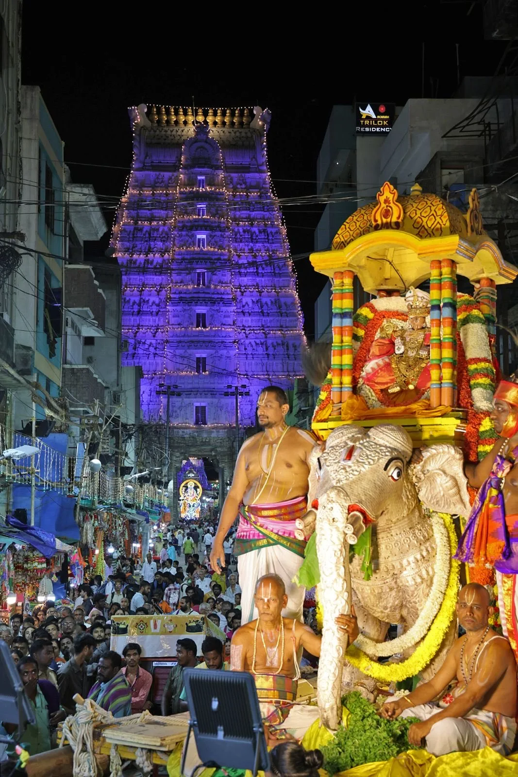 GARUDA SEVA OF SRI GOVINDARAJA SWAMY