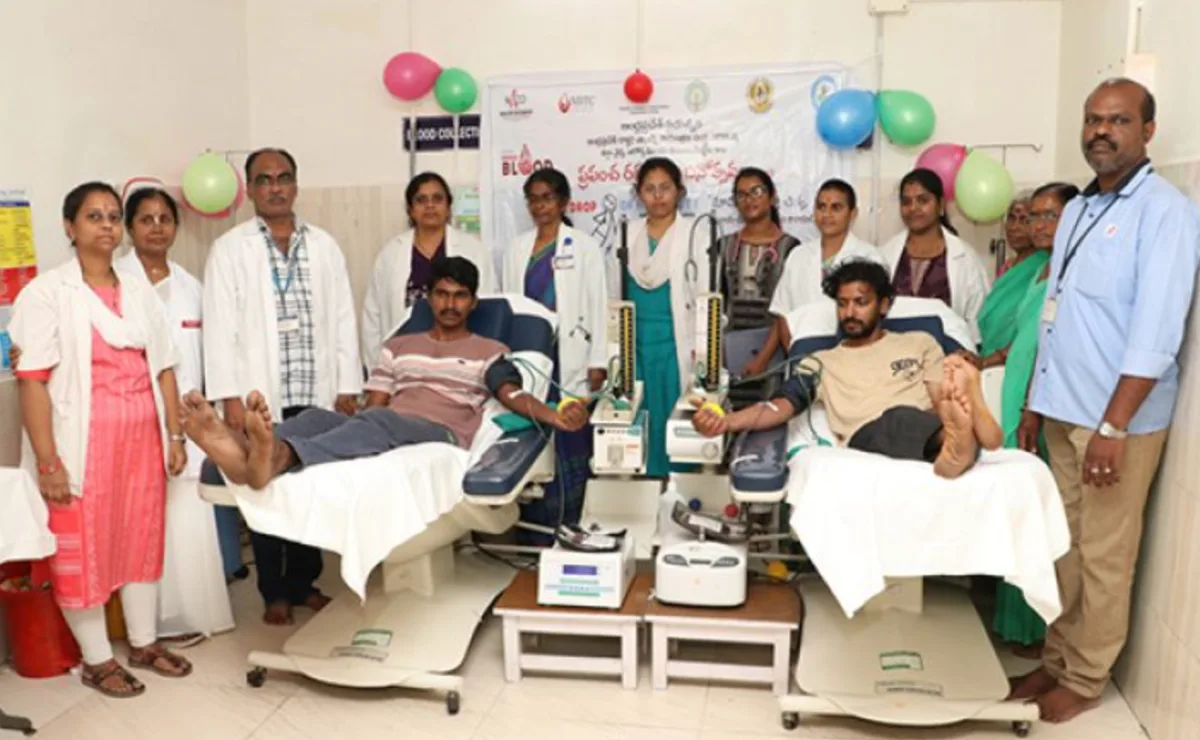52 Devotees Donate Blood at Tirumala Ashwini Hospital on World Blood Donor Day