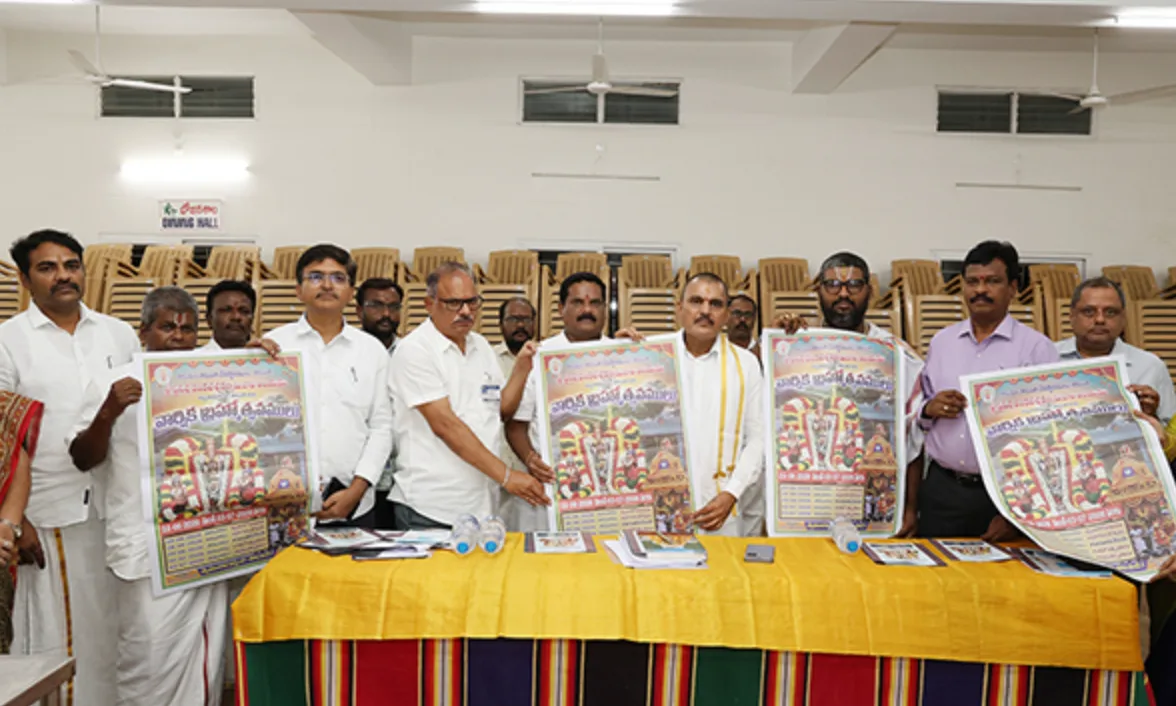 Grand Arrangements Underway for Sri Prasanna Venkateswara Swamy Brahmotsavams at Appalayagunta