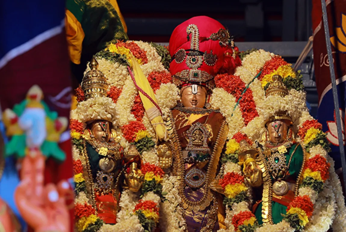Divine Srinivasa Kalyanam Enthralls Devotees at Narayanavanam Brahmotsavams