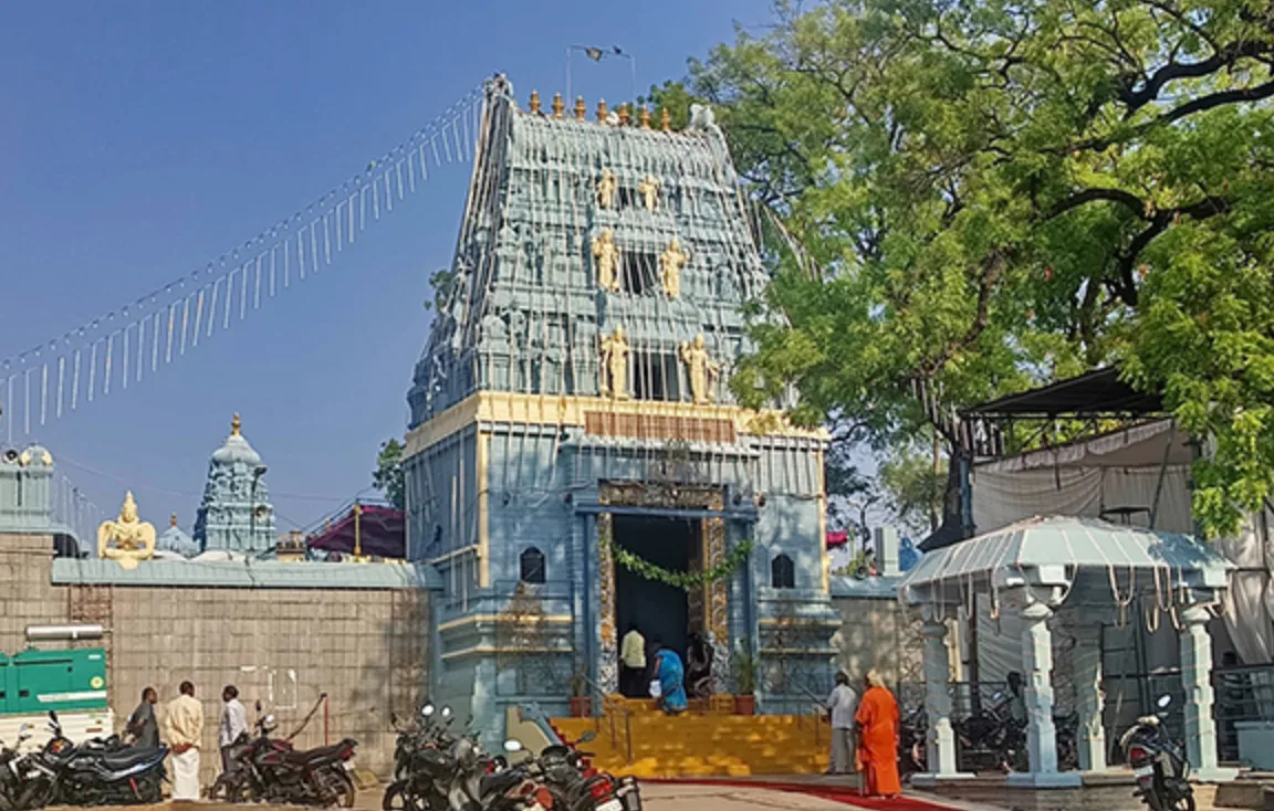 Sri Narapura Venkateswara Swamy Brahmotsavams Begin with Dhwajarohanam at Jammalamadugu