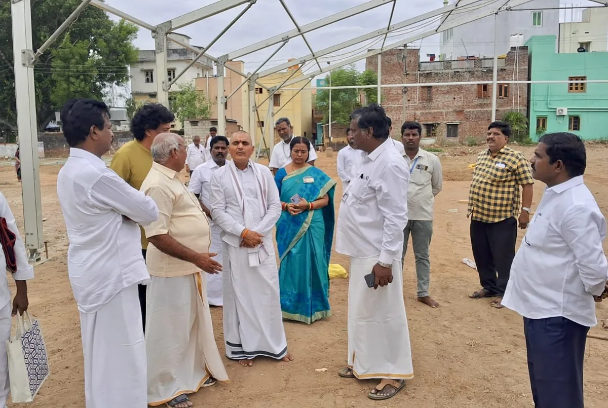TTD Completes Elaborate Arrangements for Sri Mahalakshmi Deepa Puja at Chandragiri