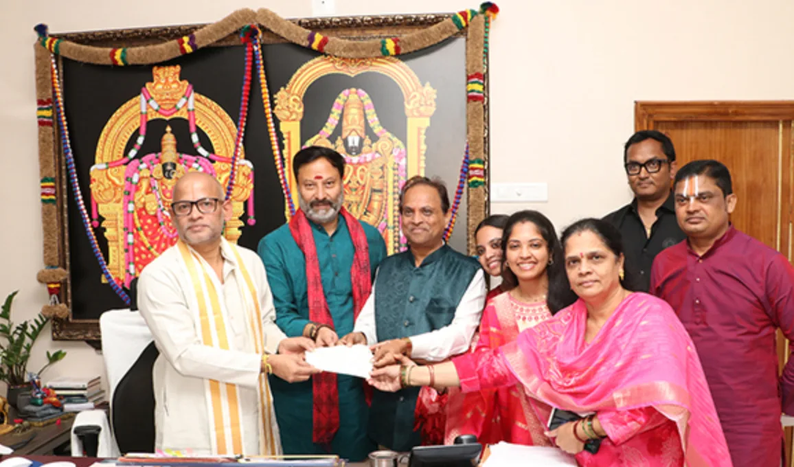 Devotees Donate ₹41 Lakh to Various TTD Trusts in Tirumala