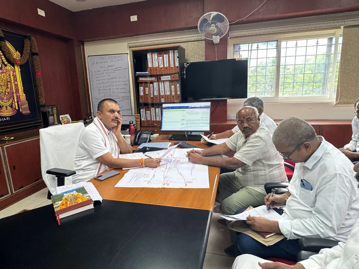 TTD JEO Reviews Brahmotsavam Preparations; Directs All Departments to Ensure Hassle-Free Services for Devotees