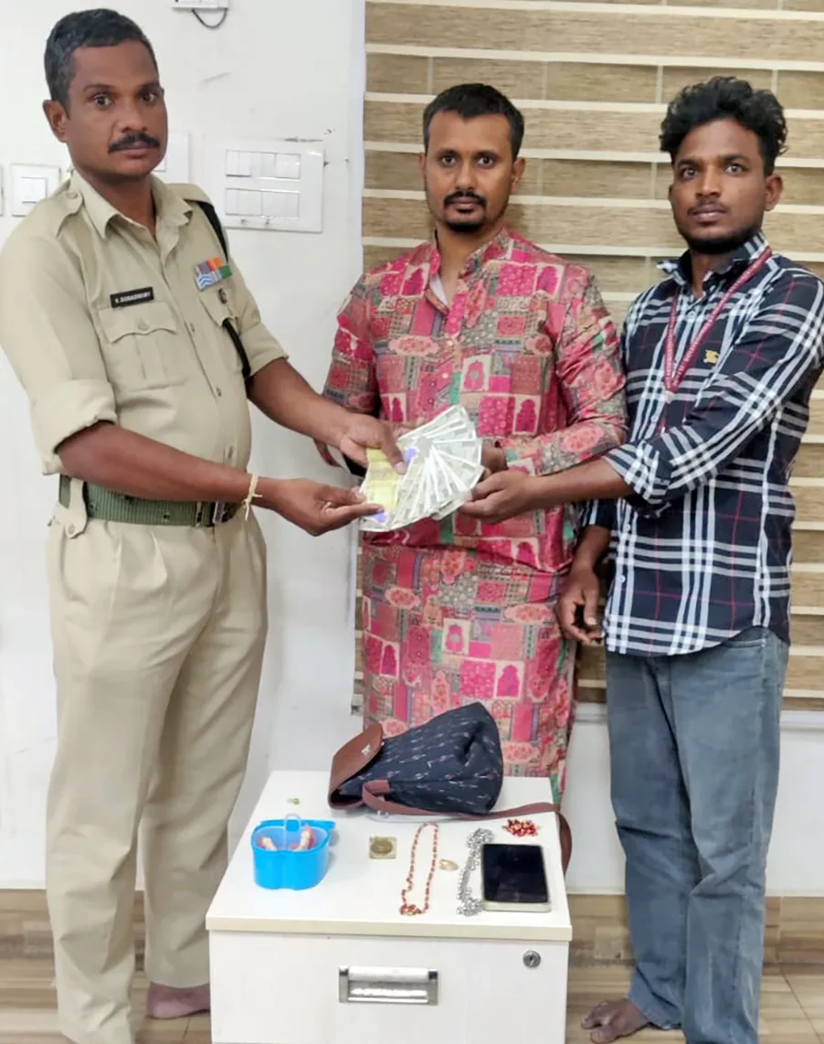 TTD Command Control Centre Recovers Lost Bag Containing Cash, Gold and Valuables in Tirumala