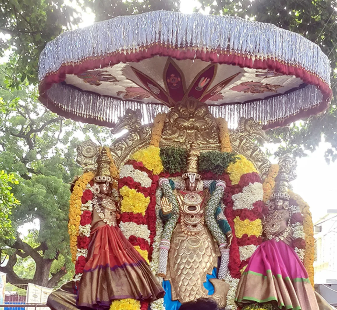 నందలూరు బ్రహ్మోత్సవాల్లో మత్స్యావతారంలో భక్తులకు దర్శనమిచ్చిన శ్రీ సౌమ్యనాథ స్వామివారు