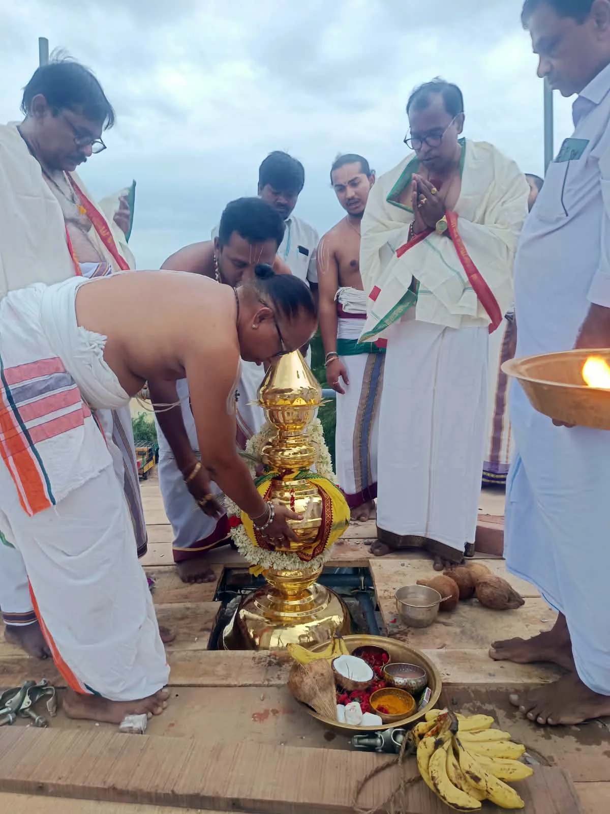TTD Reviews Arrangements for Ashtabandhana Maha Samprokshanam at Devuni Kadapa Temple