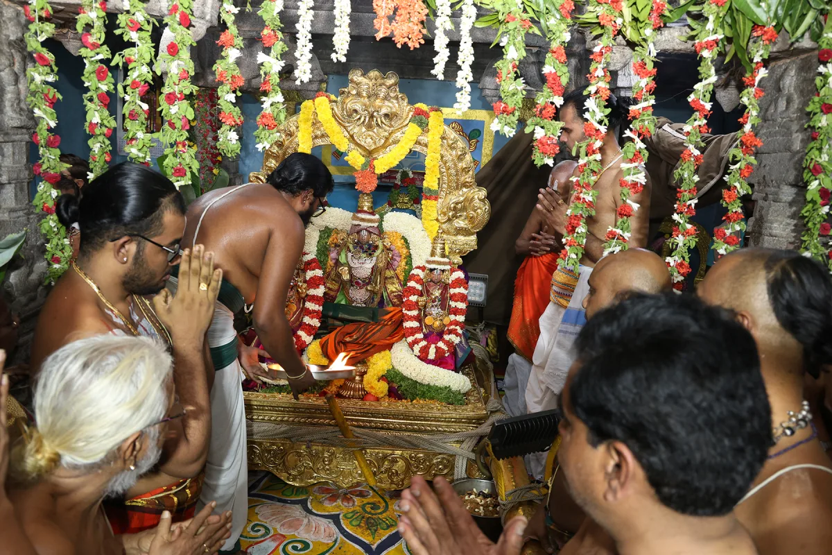 Purusaivari Tototsavam Held in Tirumala During Andal Sri Godai Tiruvadipuram Sattumora