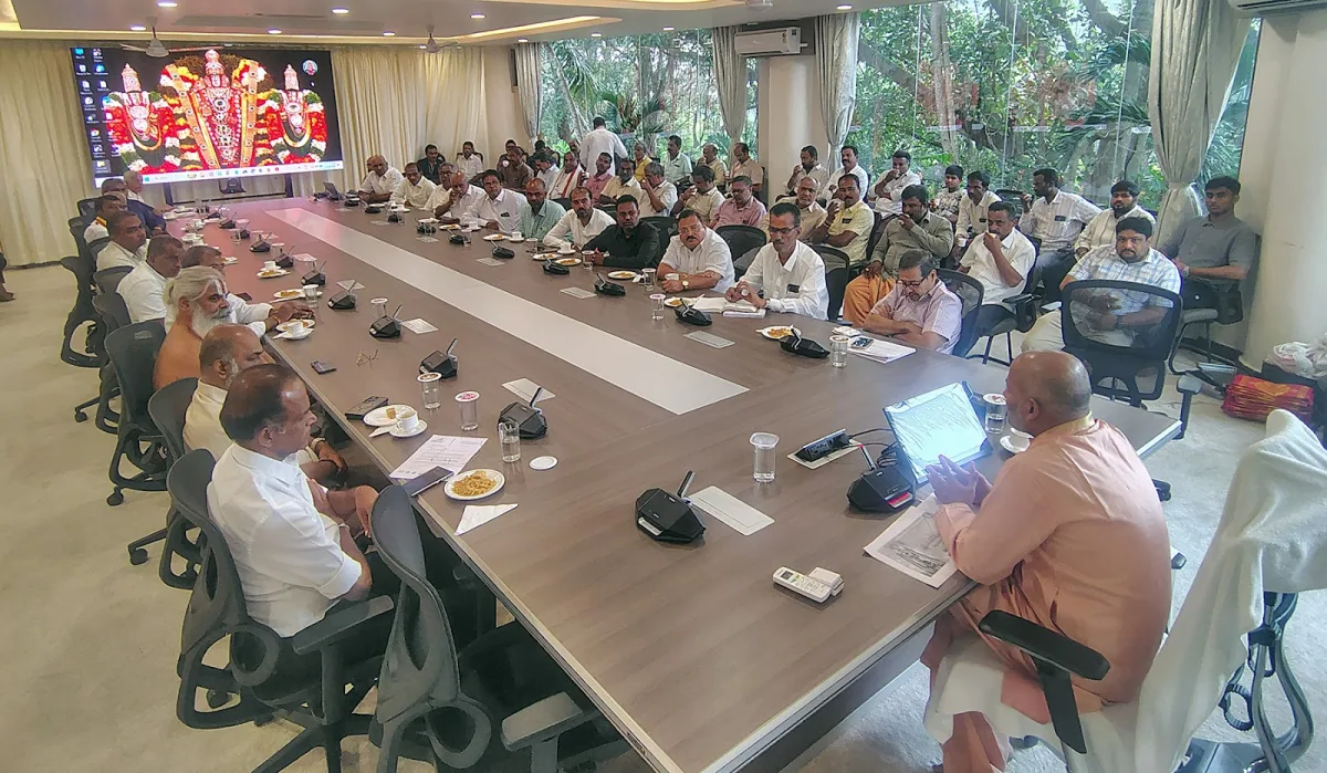 TTD Reviews Vegetable Supply for Srivari Annaprasadam Ahead of Brahmotsavams