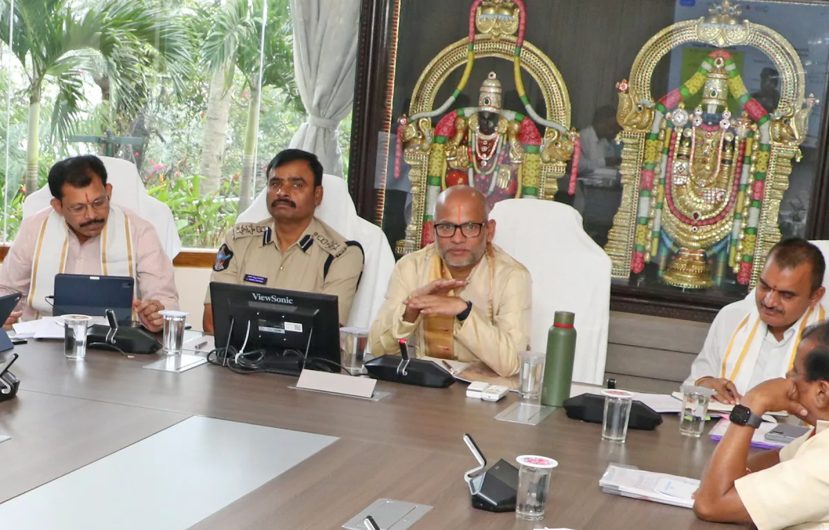 Tirumala Twin Brahmotsavams 2026: TTD Reviews Crowd, Traffic, Security and Garuda Seva Arrangements