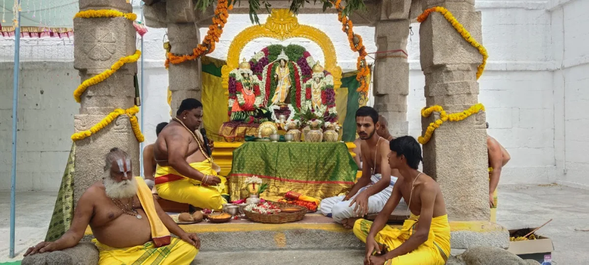Sri Rama Pattabhishekam Celebrated Grandly at Valmikipuram Sri Pattabhirama Swamy Temple