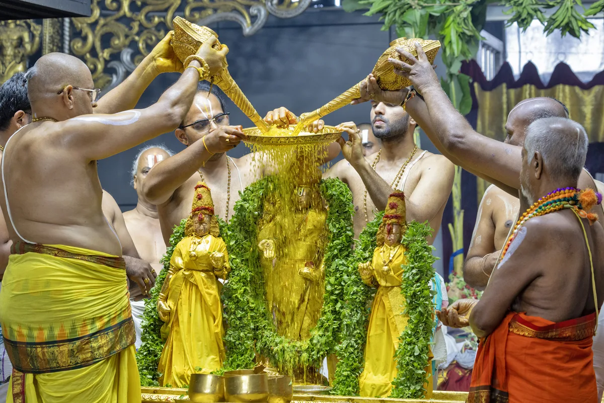 Tirumala Pavitrotsavams Enter Second Day with Sacred Pavitra Malas