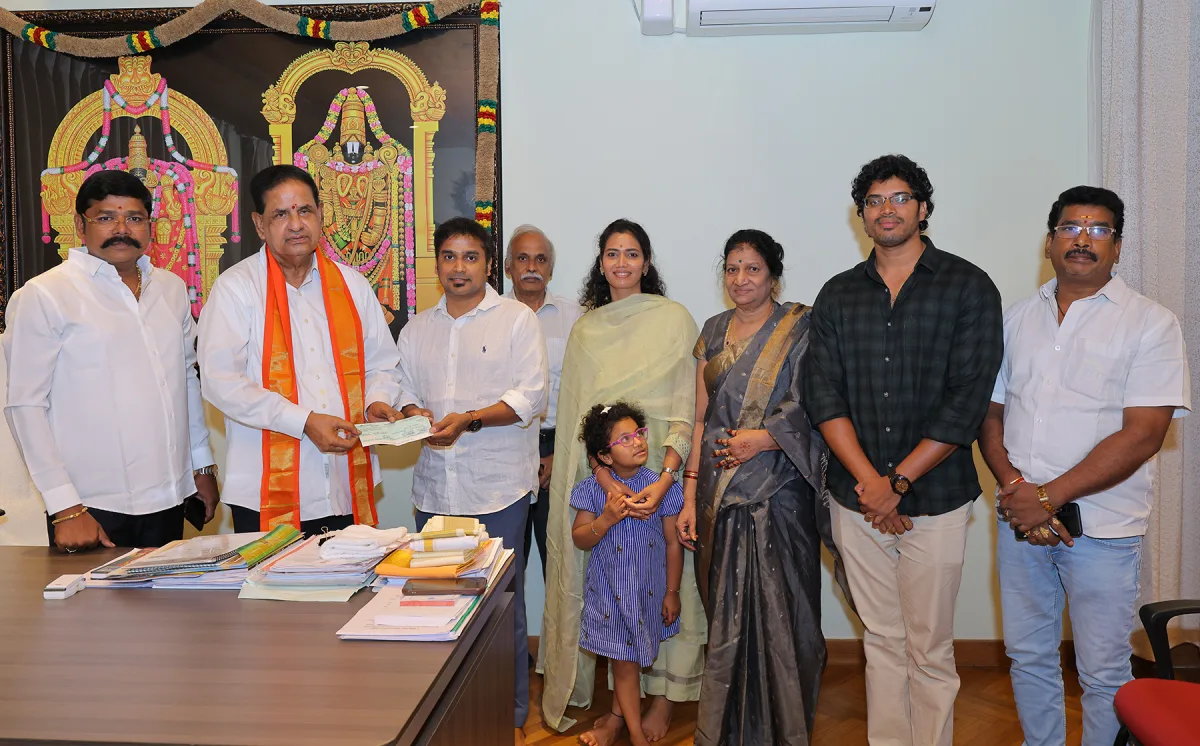 Hyderabad Devotee Donates ₹25 Lakh to TTD Sri Venkateswara Pranadana Trust