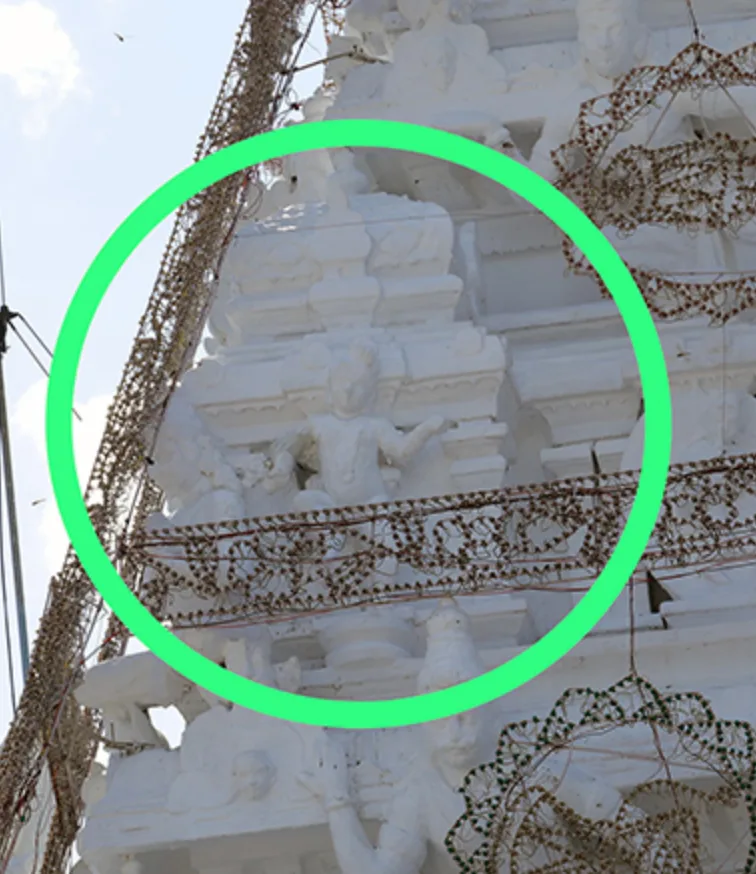 TTD Clarifies Sri Krishna Idol on Tirumala Temple Gopuram Was Identified as Damaged in Advance