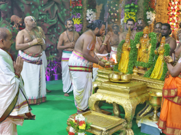 SNAPANA TIRUMANJANAM HELD