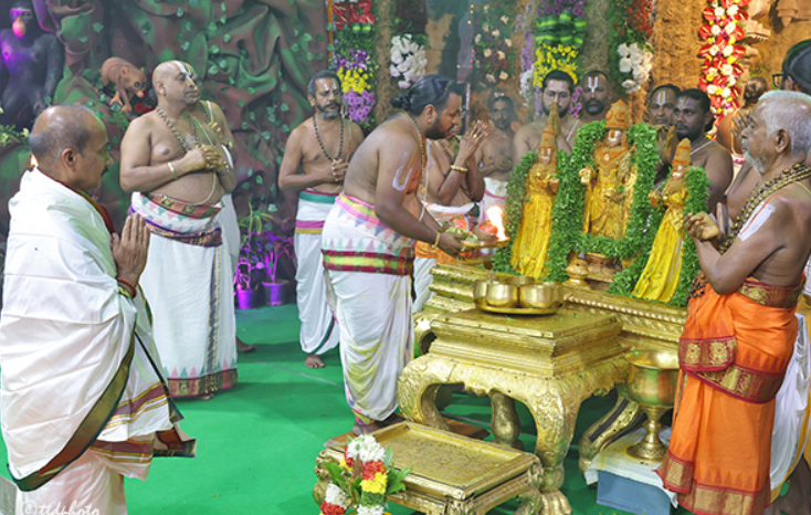 SNAPANA TIRUMANJANAM HELD