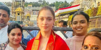 Tamannaah Bhatia Visits Tirumala Temple and Shares Spiritual Moments on Instagram Actress Tamannaah Bhatia visited the Tirumala Temple