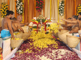 Fragrance of Devotion in Pushpa Yagam