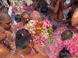 Grand Chakrasnanam of Sri Kodandarama Swamy at Vontimitta – Pushpayagam on April 5 Confirmed Grand Chakrasnanam of Sri Kodandarama Swamy at Vontimitta