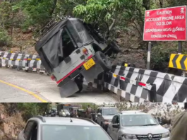 Tirumala ghat road Accident